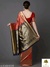 Designer Silk Sarees - 8, free size
