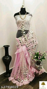 Fashionable Neet Sarees - 4, free size
