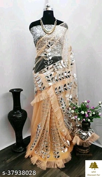 Fashionable Neet Sarees - 4, free size
