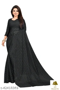Sensational Net Sarees - 8, free size