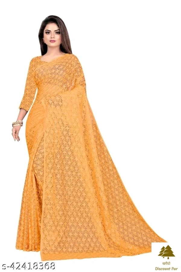 Sensational Net Sarees - 8, free size