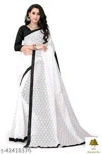 Sensational Net Sarees - 8, free size