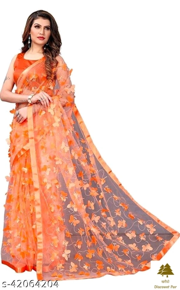 Aishani Net Sarees - 9, free size