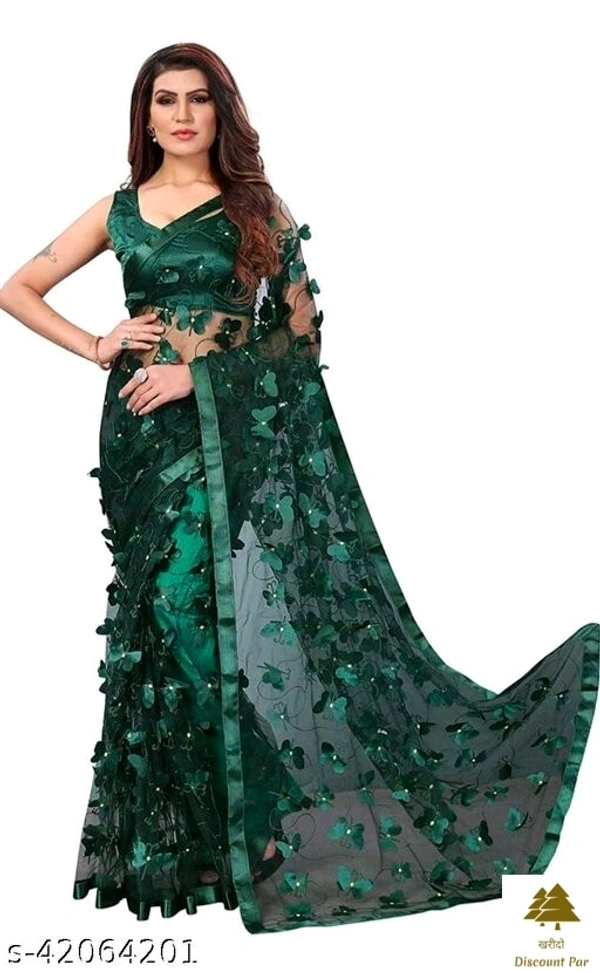 Aishani Net Sarees - 9, free size