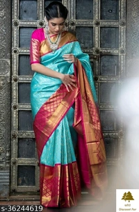 Banita Fashionable Silk Sarees - 2, free size