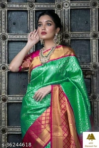 Banita Fashionable Silk Sarees - 2, free size