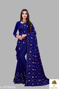 Traditional Silk Sarees - 6, free size