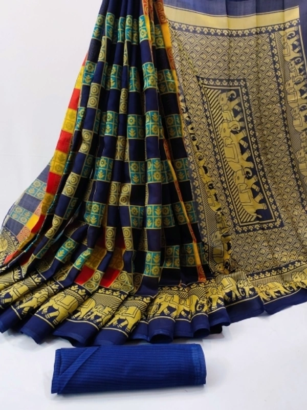 Georgette Designer Sarees - 2, free size