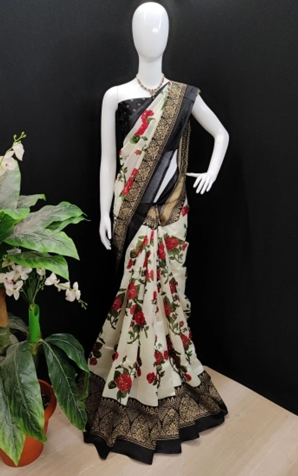 Daily Wear Georgette Sarees - 3, free size