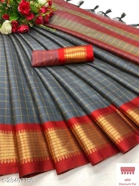 Designer Silk Sarees - 3, free size 