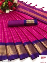 Designer Silk Sarees - 3, free size 
