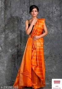 Trendy Silk Sarees - 7, free size 