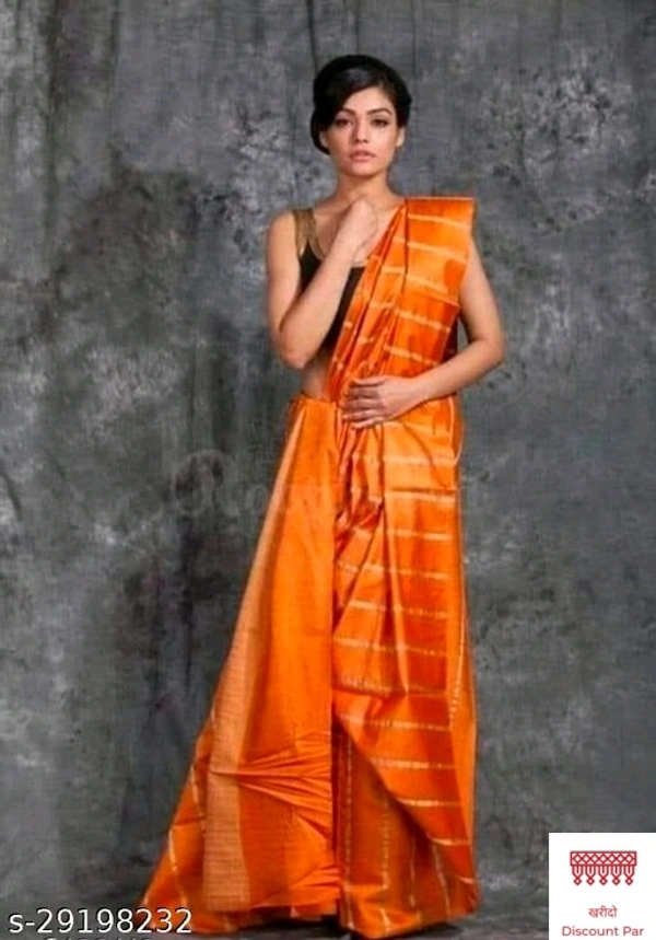 Trendy Silk Sarees - 7, free size 