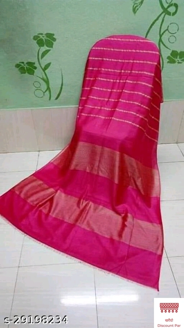 Trendy Silk Sarees - 7, free size 
