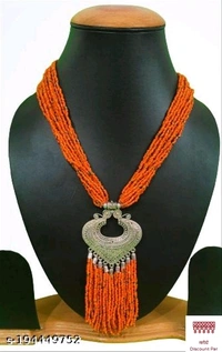 Alloy Necklace  - Japanese Laurel