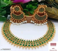 Diva Jewellery Set  - Red