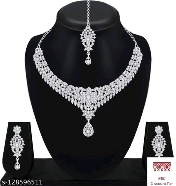 Sterling Silver Plated Jewellery Set 