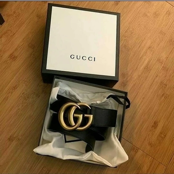 Gucci Belt - Free Size , Golden 