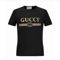 Gucci  Branded Premium Gucci Cotton Tshirt  - S, Black 