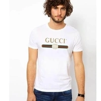Gucci  Branded Premium Gucci Cotton Tshirt  - S, Black 