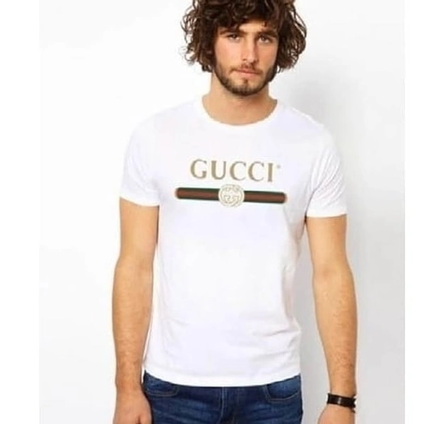 Gucci  Branded Premium Gucci Cotton Tshirt  - S, Black 