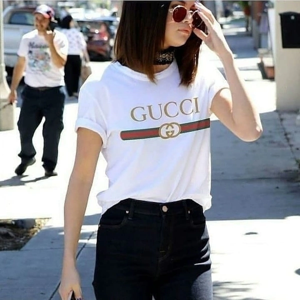 Gucci  Branded Premium Gucci Cotton Tshirt  - S, Black 