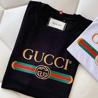Gucci  Branded Premium Gucci Cotton Tshirt  - White, S