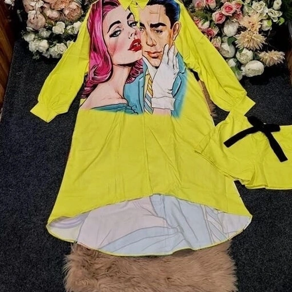 Classic Neon Dress With Neon Shorts - M