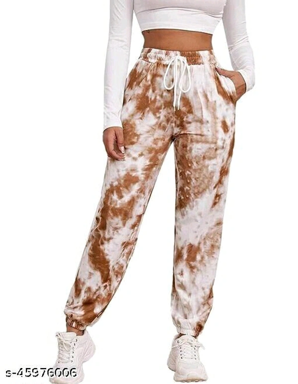 Women Joggers - 32, Brown