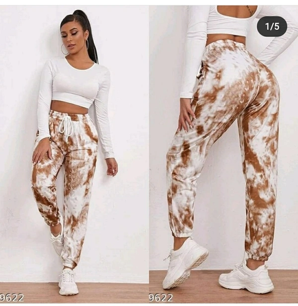 Women Joggers - 34, Brown