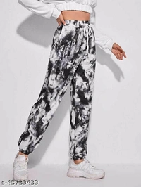 Women Joggers - 28, Black