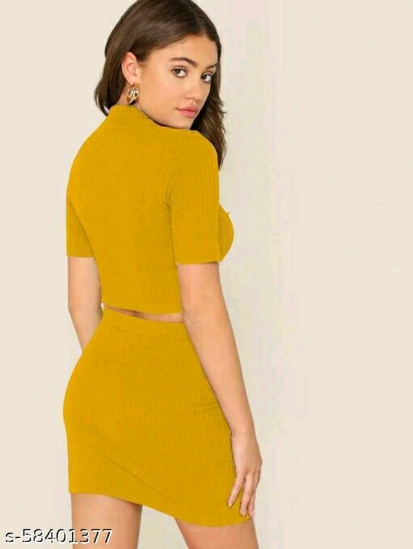 Night Out Two Piece - Yellow, XS