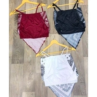 Handkerchief Top - Black, XS