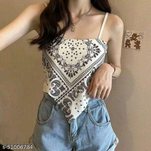 Handkerchief Top - White, S