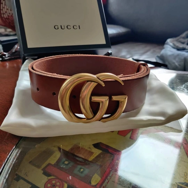 Gucci Brown Belt - Brown, Free Size