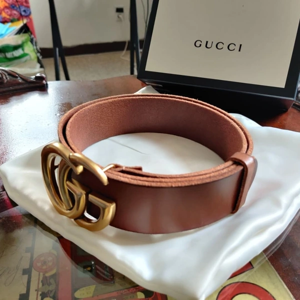 Gucci Brown Belt - Brown, Free Size