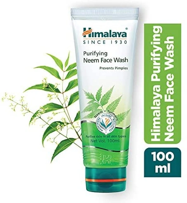 Himalaya Herbals Purifying Neem Face Wash - 100 ml, 2-3 days on orders over ₹499 shipped by Selection House