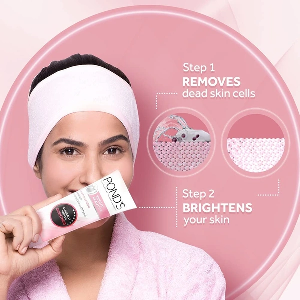 POND'S Bright Beauty Spot-less Glow Face Wash With Vitamins, Removes Dead Skin Cells & Dark Spots, Double Brightness Action, All Skin Types - 100 ml, 2-3 days on orders over ₹499 shipped by Selection House