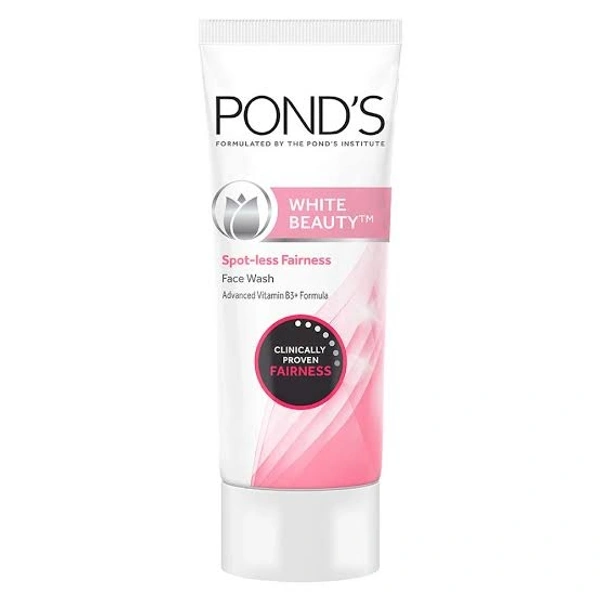 POND'S Bright Beauty Spot-less Glow Face Wash With Vitamins, Removes Dead Skin Cells & Dark Spots, Double Brightness Action, All Skin Types - 100 ml, 2-3 days on orders over ₹499 shipped by Selection House