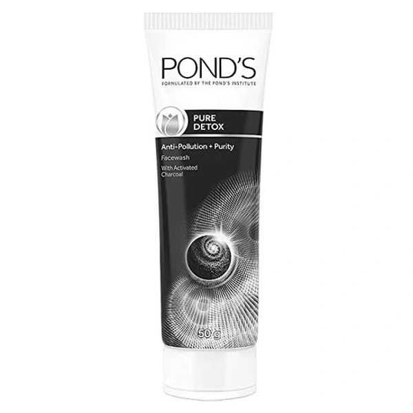 Pond's Pure Detox Anti-Pollution Purity Face Wash With Activated Charcoal - 50 ml, 2-3 days on orders over ₹499 shipped by Selection House