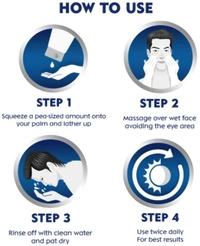 Visit the Nivea Store4.2 out of 5 stars  10,841ReviewsNIVEA Men Face Wash, Dark Spot Reduction, for Clean & Clear Skin with 10x Vitamin C Effect - 2-3 days on orders over ₹499 shipped by Selection House, 50 ml
