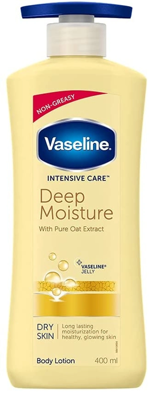 Vaseline Intensive Care Deep Moisture Nourishing Body Lotion Daily Moisturizer for Dry Skin, Gives Non-Greasy, Glowing Skin - For Men & Women - 400 ml, 2-3 days on orders over ₹499 shipped by Selection House