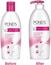 POND'S Triple Vitamin Moisturising Body Lotion  - 275 ml, 2-3 days on orders over ₹499 shipped by Selection House