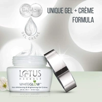 Lotus Herbals WhiteGlow Skin Whitening And Brightening Gel, Face Cream with SPF-25, for all skin types, 40g - 40 gm, 2-3 days on orders over ₹499 shipped by Selection House