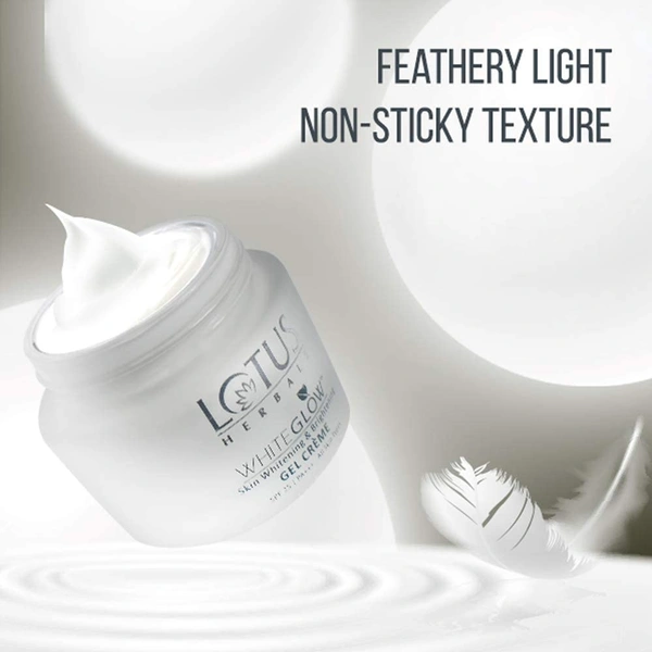 Lotus Herbals WhiteGlow Skin Whitening And Brightening Gel, Face Cream with SPF-25, for all skin types, 40g - 40 gm, 2-3 days on orders over ₹499 shipped by Selection House