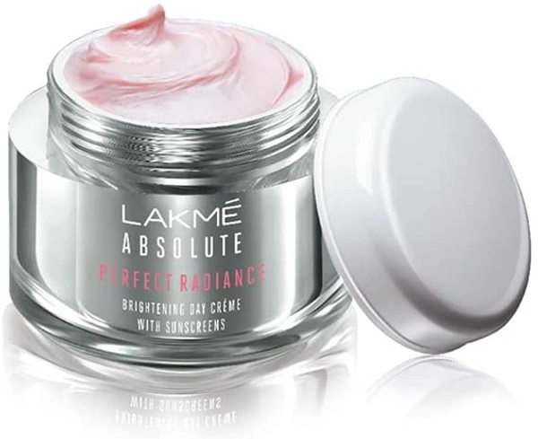 Lakme Absolute Perfect Radiance Brightening Day Cream 50 g, SPF 30, Daily Illuminating Face Moisturizer for Glowing Skin - With Glycerin & Niacinamide - 2-3 days on orders over ₹499 shipped by Selection House, 50 gm