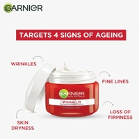 Garnier Skin Naturals Wrinkle Lift Anti Ageing Cream - 2-3 days on orders over ₹499 shipped by Selection House, 40 gm