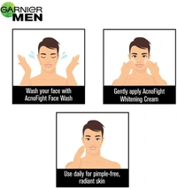 Garnier Men Acno Fight Pimple Clearing Whitening Day Cream - 2-3 days on orders over ₹499 shipped by Selection House, 45 gm