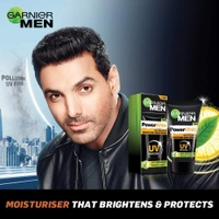 Garnier Men Power White Anti-Pollution Brightening Moisturiser - 2-3 days on orders over ₹499 shipped by Selection House, 20 gm