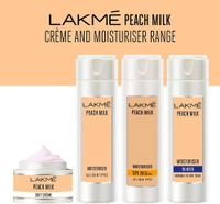 Lakme Peach Milk Face Moisturizer SPF 24 PA++, Daily Light Sunscreen Lotion with Vitamin C for Glowing Skin - Sun Protection for Women - 100 ml, 2-3 days on orders over ₹499 shipped by Selection House